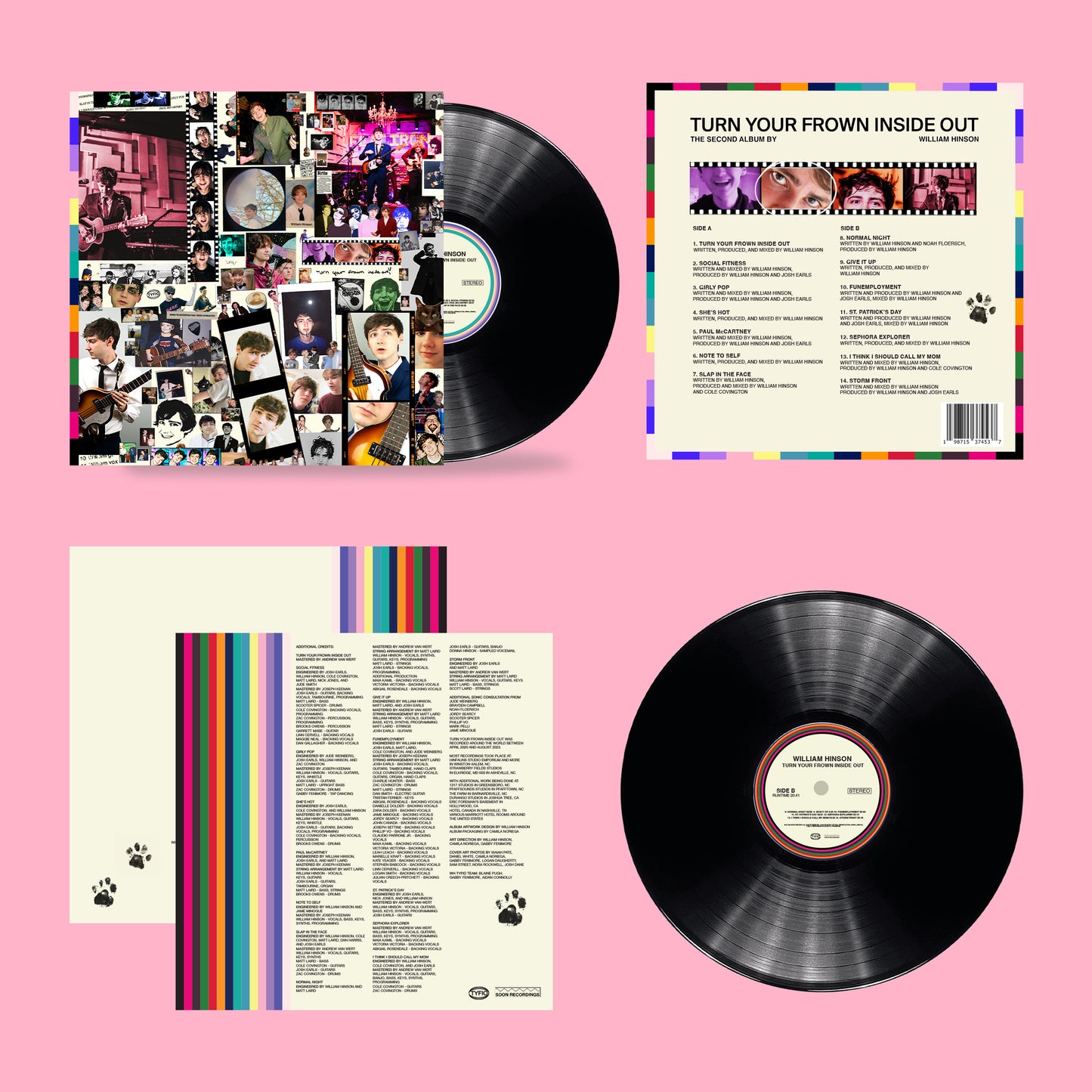 TYFIO Vinyl + Pink WH Shirt Bundle